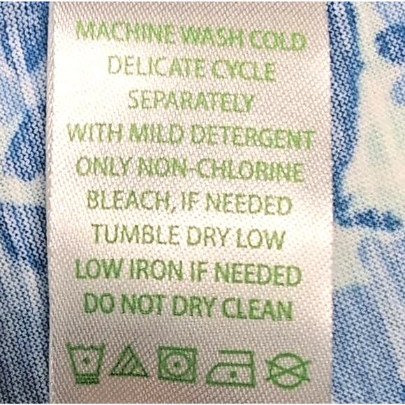 Lilly Pulitzer Dev Knit Top Size XS Blue Turtle Peri Turtley Awesome NEW NWT - Picture 8 of 14